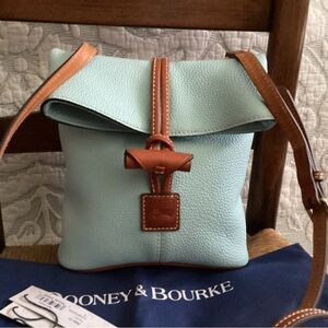 Dooney & Bourke Pale Blue Toggle Crossbody